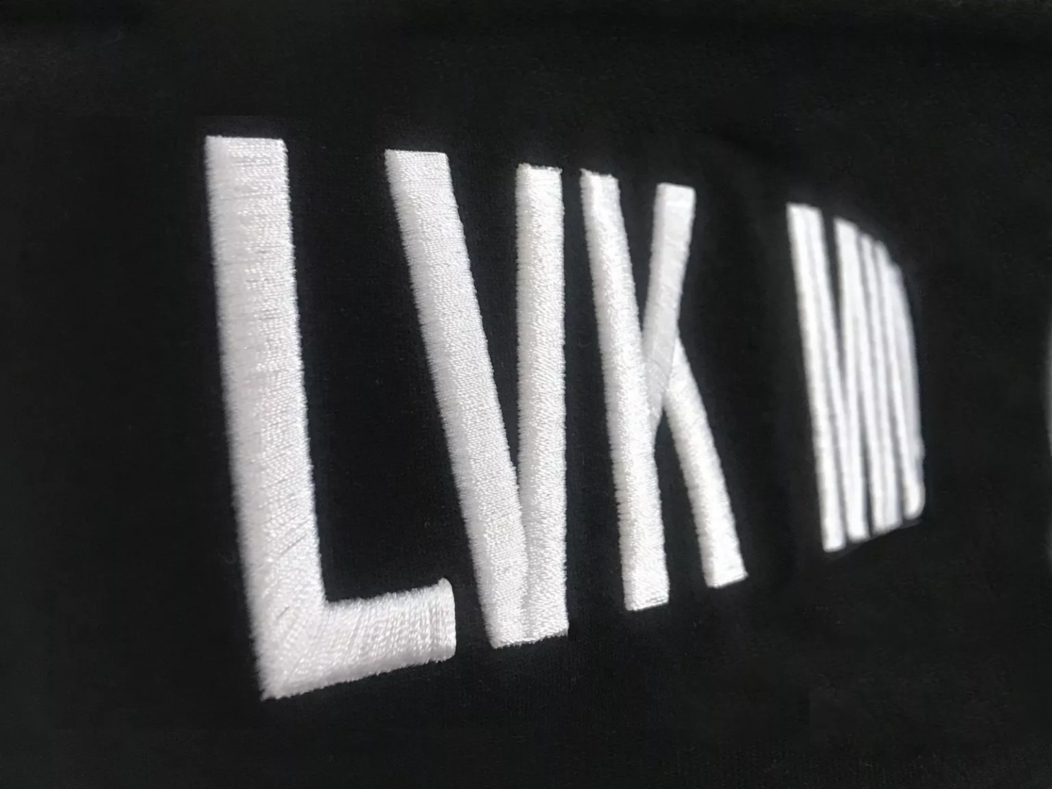 Custom 3D embroidery and chenille patch sample