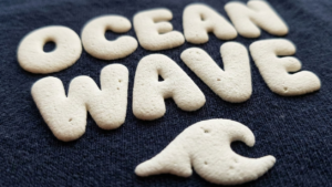 Detailed 3D effect from a professional puff print hoodie manufacturer